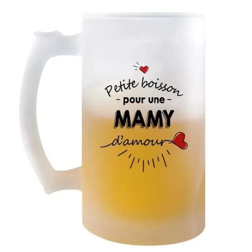 Chope De Bière Petite Boisson D'une Mamy D'amour | Idée Tasse Cadeau Famille Fête Des Grands-Mères Mamie Pinte Cervoise
