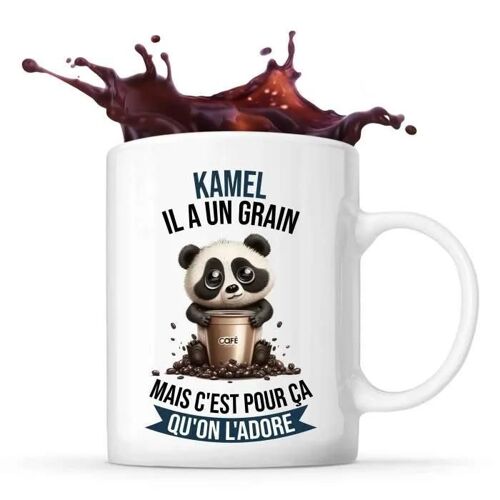 Mug - Kamel - Panda Café - Céramique - Imprimé Recto/Verso - 325 Ml