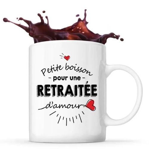 Mug - Petite Boisson - Céramique - Imprimé Recto/Verso - 325 Ml - Résistant Lave-Vaisselle
