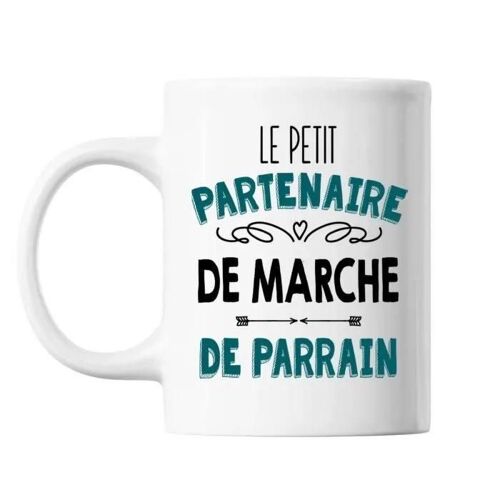 Mug Le Petit Partenaire De Marche De Parrain Tasse Cadeau Personnalisé