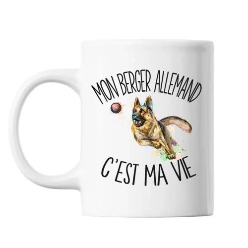 Mug Berger Allemand C'est La Vie Chien Tasse Cadeau Personnalisé