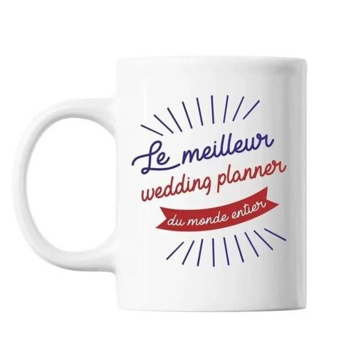 Mug - Wedding Planner - Céramique - Imprimé Recto/Verso - Résistant Lave-Vaisselle