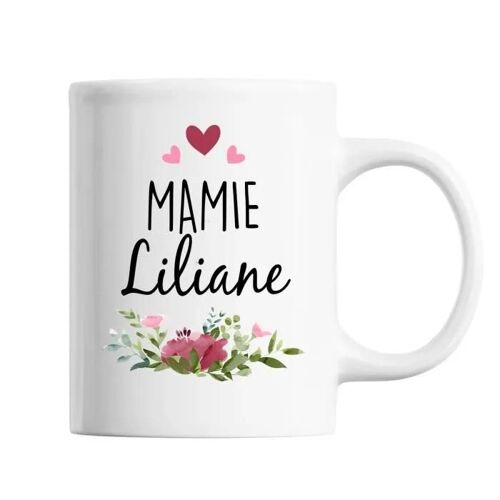 Mug - Mamie Liliane - Céramique - Résistant Lave-Vaisselle - Personnalisé