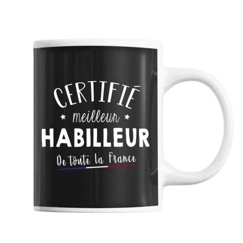 Mug Homme Habilleur Meilleur De France | Tasse Noir Métier