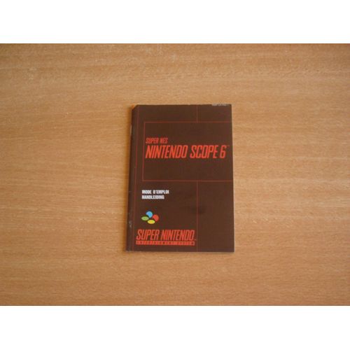 Notice Nintendo Scope 6 (Super Nintendo)