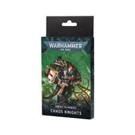 Warhammer 40,000 ( 40k ) : Chaos Knights - Cartes Techniques
