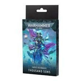 Warhammer 40,000 ( 40k ) - Thousand Sons - Cartes-Techniques V10