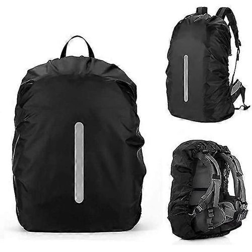 Protection contre la pluie pour sacs à dos avec bandes réfléchissantes housse de pluie imperméable sac d'école housse de sac à dos réfléchissante