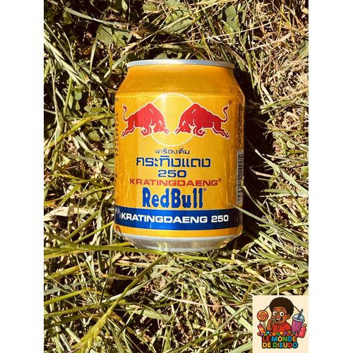Boisson Énergisante Redbull Gold De Thaïlande 250ml Neuf