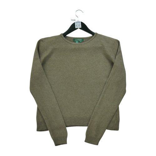 Reconditionné - Pull Femme Soie Et Cachemire Kaki - Taille M - Femme - Kaki