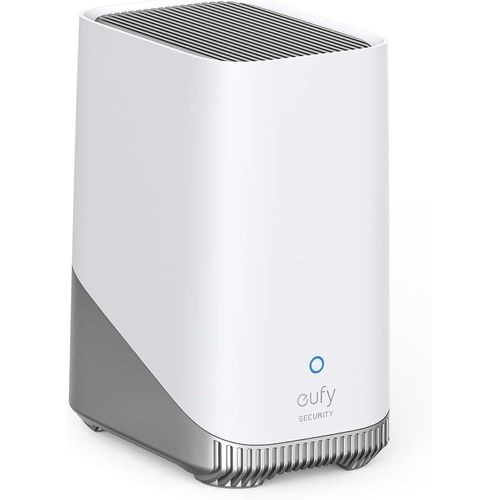 Eufy Security S380 HomeBase (HomeBase 3), eufy Edge Security Center, Stockage Local Extensible Jusqu¿à 16 to, compatibilité Produits eufy Security, cryptage de Niveau Militaire, Pas de Frais mensuels