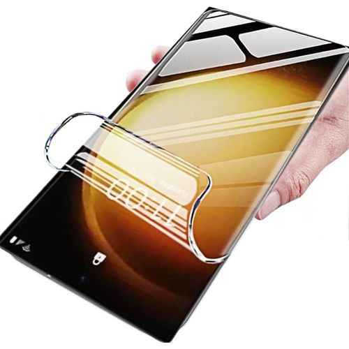 Sjzg-2pcs Film Hydrogel Haute Sensibilité Pour Samsung Galaxy S24 5g 6.2" Protecteur D'écran Transparent Flexible Hd Antidéflagrant Fingerprint Unlock Film Hydraulique