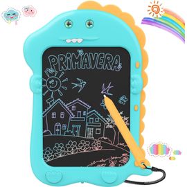 KGABERY-1Lcd Tablette Dessin Enfant,Colorée Tablette Dessin Magique Jouet Avec Mémoire,Réutilisable Tablette Jeu Educatif Cadeau Pour 3 4 5 6 Ans Garcons Filles