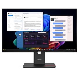 Lenovo ThinkVision T27UD-40 - Écran LED - 27" - 3840 x 2160 4K @ 60 Hz - IPS - 350 cd/m² - 1500:1 - DisplayHDR 10 - 4 ms - HDMI, DisplayPort, USB-C - noir eclipse