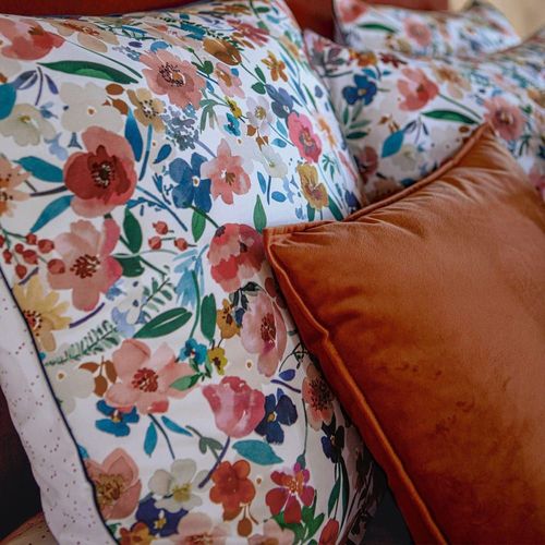 Taie D'oreiller Percale Rouge 50x75 Cm