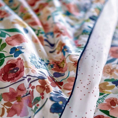 Drap Plat Percale Rouge 270x295 Cm