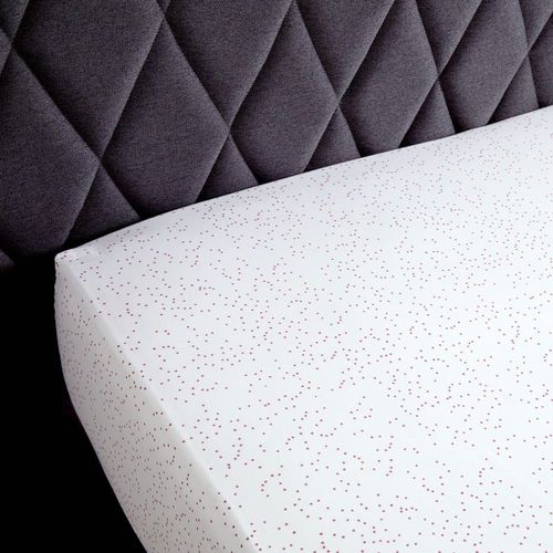 Drap Housse Percale Blanc 90x190 Cm