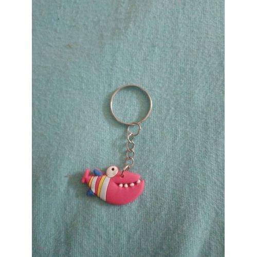 Porte Clé Requin Rose Neuf