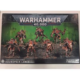 Warhammer 40,000 ( 40k ) - Chaos Knights - Battleforce: Houndpack Lance 43-104