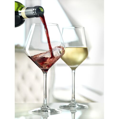 Lot De 6 Verres À Vin En Cristallin, Transparent, 49 Cl