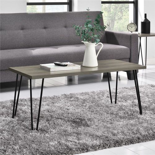 Table Basse Rectangulaire En Effet Bois Chêne