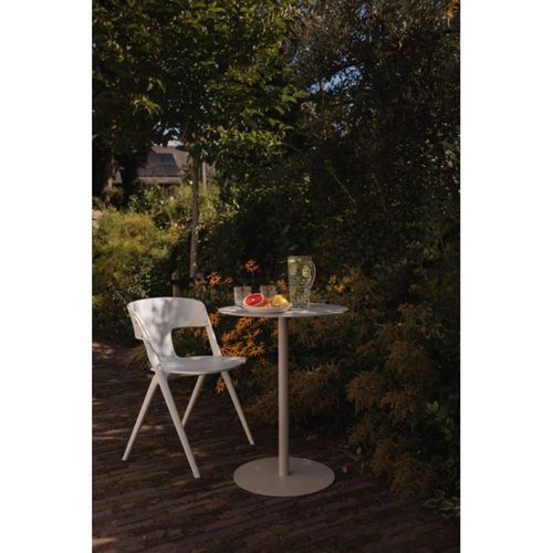 Chaise De Jardin En Plastique Blanc
