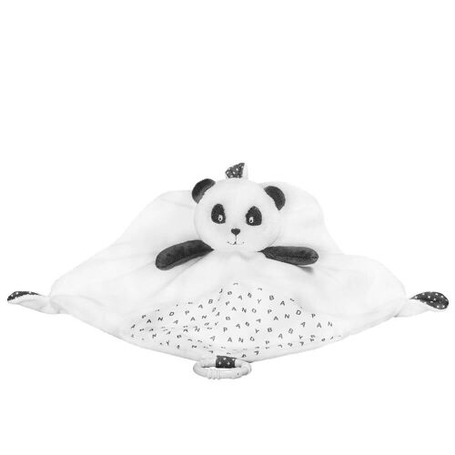 Doudou mouchoir plat Panda Chao Chao - Sauthon Baby Deco