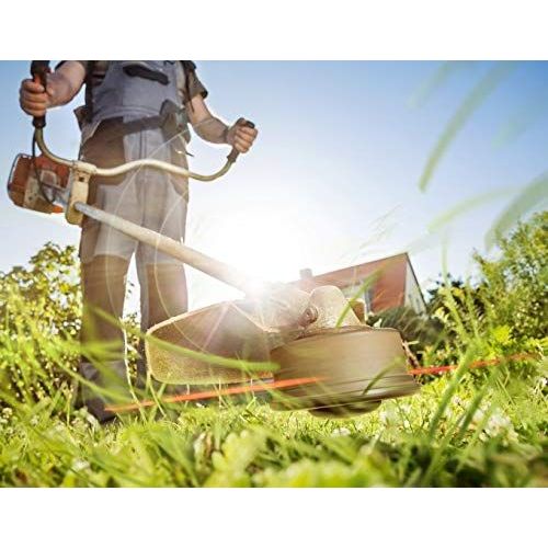 SUBZONAL-205mm-32T Arbre 25.4mm, Avec Adaptateur de Rondelle de 22.23-20-15.88mm, Lame de Débroussailleuse