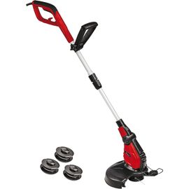 ASFASFq-Einhell Coupe-bordures électrique GC-ET 4530 SET (450 W, Longueur du fil 10 m , Etrier de protection, Livré avec 3 bobine de fil)