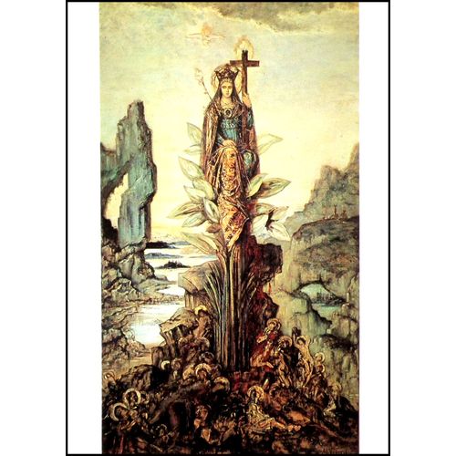Moreau Gustave Lot 4 Cartes Postales Tableaux Peinture