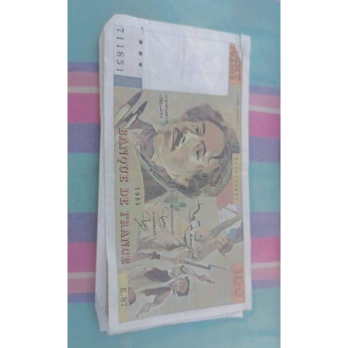 3 Billets De 100 Franc