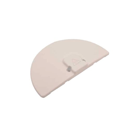 Cache plastique blanc d'origine Sèche-linge (C00118929 C00289203 ARISTON HOTPOINT)