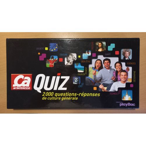 Jeu De Société Ca M'intéresse Quizz