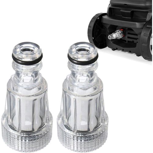 SUBZONAL-Filtre à Eau pour Nettoyeur Haute Pression,Filtre D'admission d'eau pour Nettoyeur Haute Pression,pour Les raccords de Jardin, pour Nettoyeur Haute Pression,2 Pièces