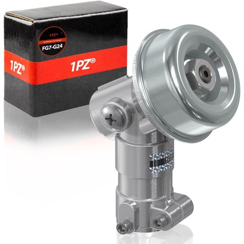 FG7-G24 24mm Renvoi d'angle debroussailleuse 7 Dents,Boîte de tête de Vitesses de Tondeuse,Tête d'engrenage debroussailleuse Universelle à Gazon pour Coupe Herbe/tronconneuse