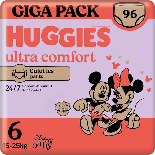 Huggies Little Movers Pants | Taille 6 | 96 Pièces
