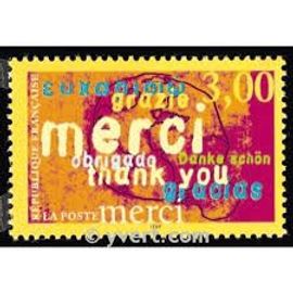 Timbre Pour Remerciements Année 1999 N° 3230 Yvert Et Tellier Luxe