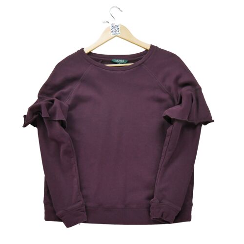 Reconditionné - Pull Femme Bordeaux - Taille M - Femme - Bordeaux
