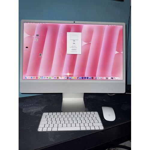 Apple iMac 2024 24" M4 - Ram 16 Go - DD 256 Go