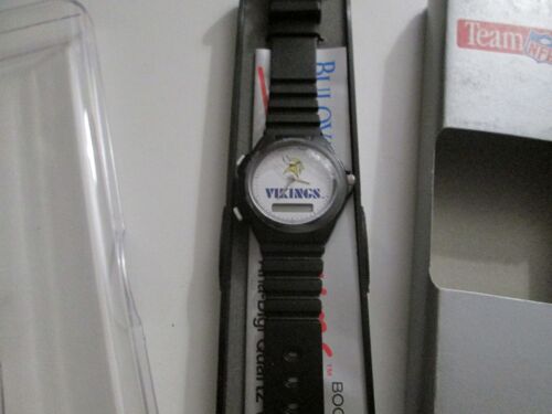 Montre Bracelet Des Minnesota Vikings "Aiguilles Et Quartz" Nfl