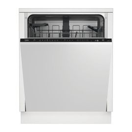 LAVE-VAISSELLE TOUT INTÉGRABLE BEKO BDIN18441 - 14 COUVERTS - INDUCTION - L60CM - 42DB - OUVERTURE AUTOMATIQUE - BLANC