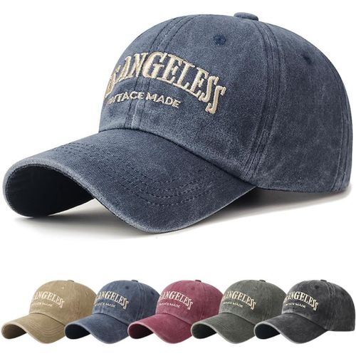 Ppdaz-Casquette De Baseball Unisexe Réglable Chapeau Soleil De Golf Sports Casual Coton Léger Cap Anti-Soleil Avec Brodée Homme Femme Été Unisexe Réglable Extérieur Sunhat
