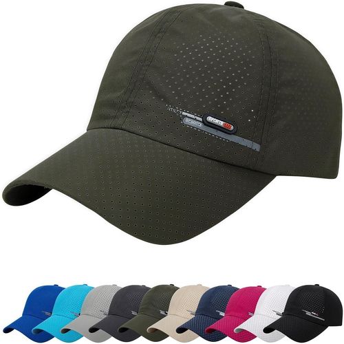 Ppdaz-Casquette De Baseball Anti Soleil Coton Baseball Cap Casquette De Baseball Réglable Unisexe Unisexe Réglable Chapeau Soleil Golf Sports