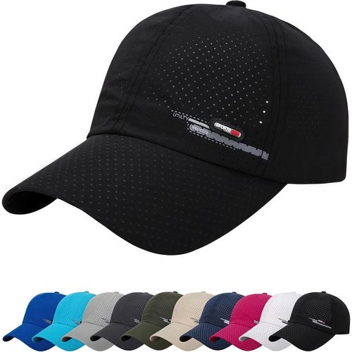 Ppdaz-Casquette De Baseball Anti Soleil Coton Baseball Cap Casquette De Baseball Réglable Unisexe Unisexe Réglable Chapeau Soleil Golf Sports