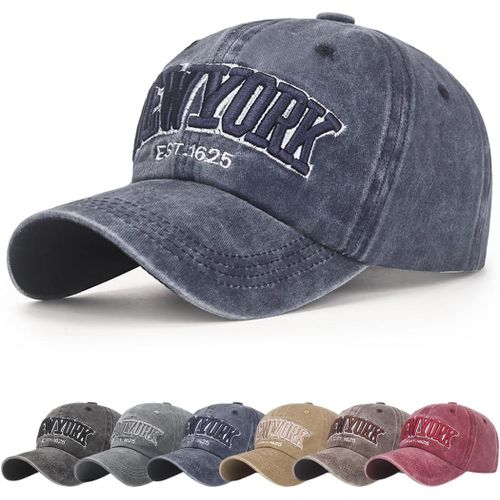 Ppdaz-Casquette De Baseball Coton Anti-Soleil Cap Avec Brodée Homme Femme Été Chapeau Réglable Unisexe Pour Les Entraînements De Course Et Les Activités De Plein Air Toutes