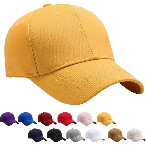 Sept-Casquette De Baseball Pour Homme Et Femme, 100% Coton, Taille Unique, Casquettes Sport Baseballs, Coton Anti Soleil Baseball Cap, Casquette Ajustable Homme Et Femme Hip Hop Chapeaux