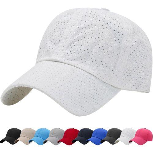 Rfgvc-Casquette De Baseball Homme Femme Respirante Légère Réglable Anti-Soleil Cap Baseball Caps Hommes Femmes Été Unisexe Réglable Casquettes Hip Hop Sport Outdoor Chapeau