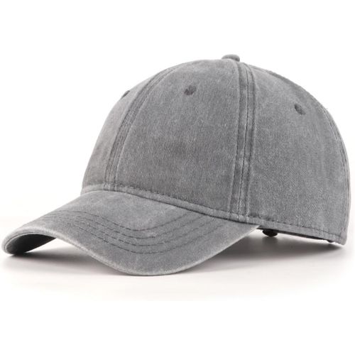 Rfgvc-Grande Casquette Homme Xl/Xxl Vintage Casquettes Grosse Tête Taille Visiere Sport Baseball De Course 60-65