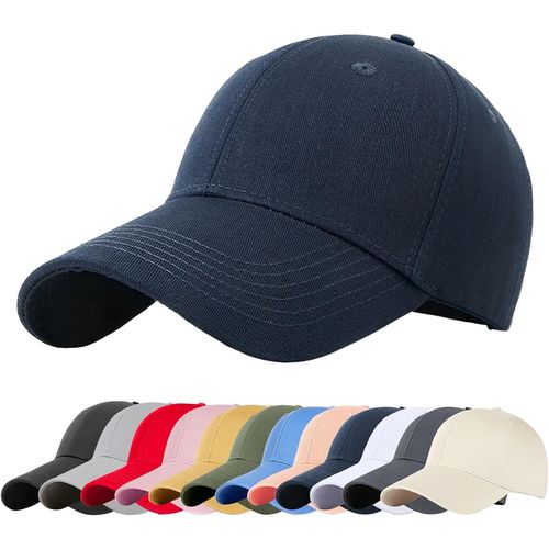 Sept-Casquette De Baseball Unisexe Été Réglable Coton Réglable Casquettes Hip Hop Sport Extérieur Sunhat Chapeau Pour Hommes Femmes