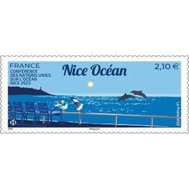 Conférence Des Nations-Unies Du L'Océan : Nice Vue Sur La Mer Année 2025 N° 5879 Yvert Et Tellier Luxe